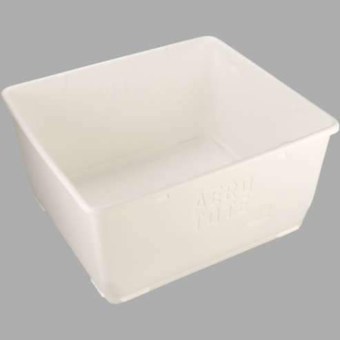 Stacking And Nesting Tote Tub White