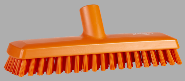 REMCO 70417 Deck Scrub Brush Orange 1 Trim L Pet | AA8JZQ 18G885