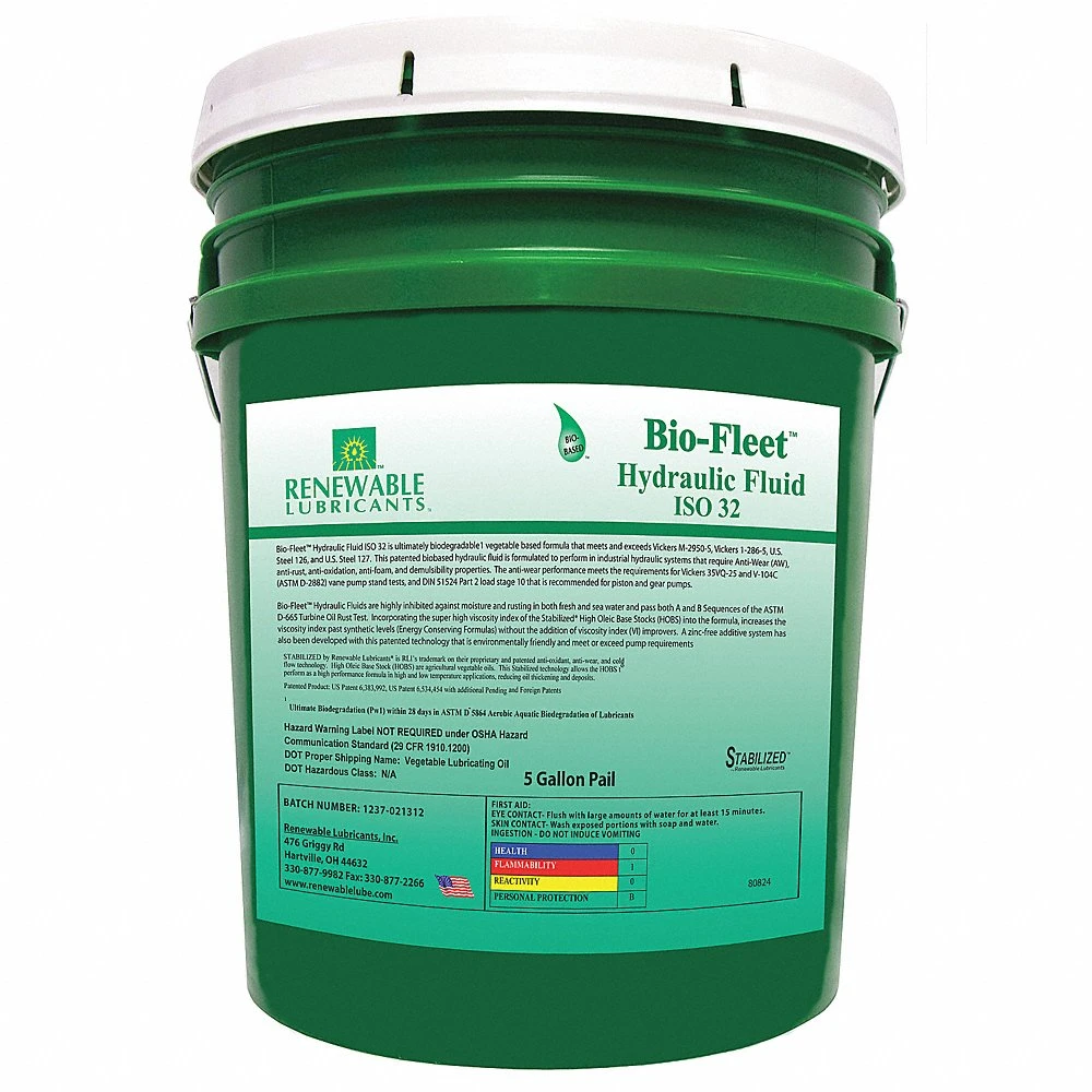 RENEWABLE LUBRICANTS 80824