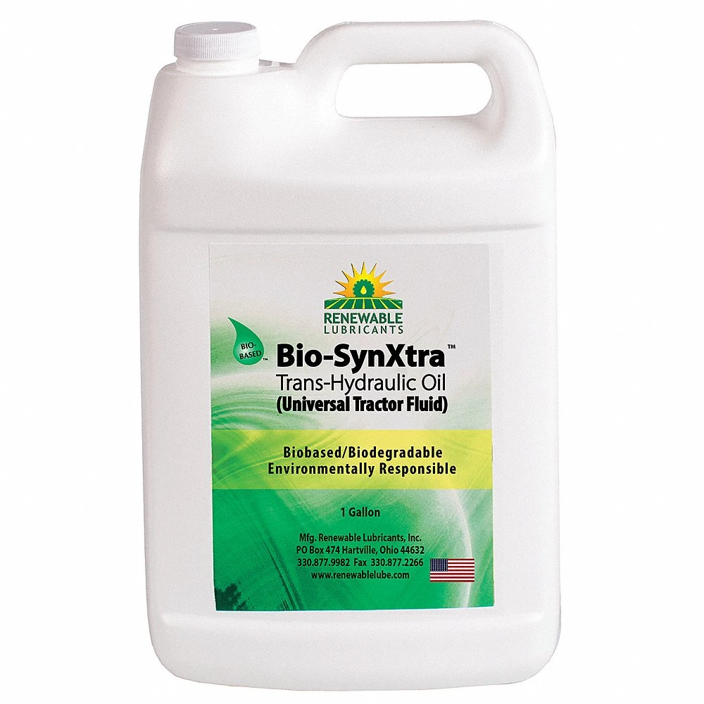 RENEWABLE LUBRICANTS 81223 Bio Synxtra Trans Hydraulic, 1 Gallon Capacity, 4pk | CD3ZWX
