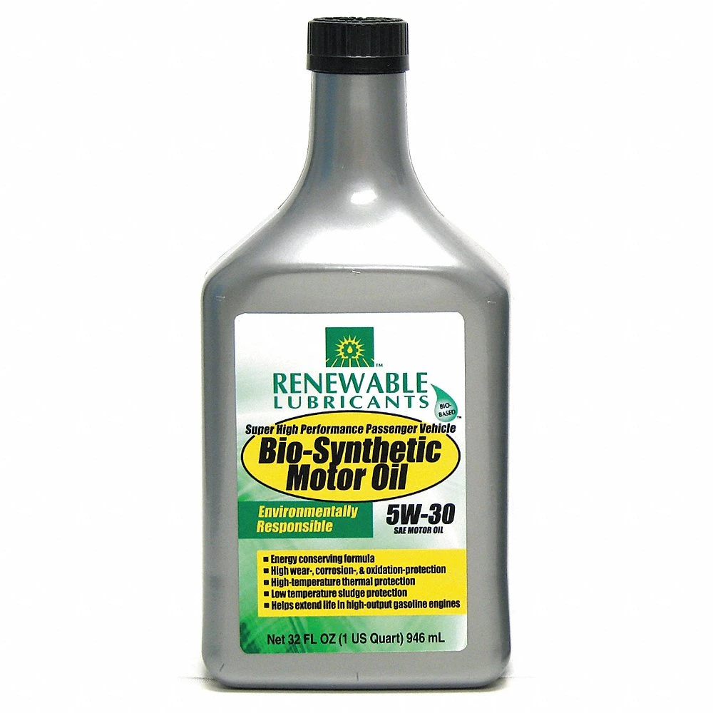 RENEWABLE LUBRICANTS 85121 Engine Oil, 1 qt. Size, Bottle, 5W-30, Bio-Synthetic | CD4AWF 4JPT4