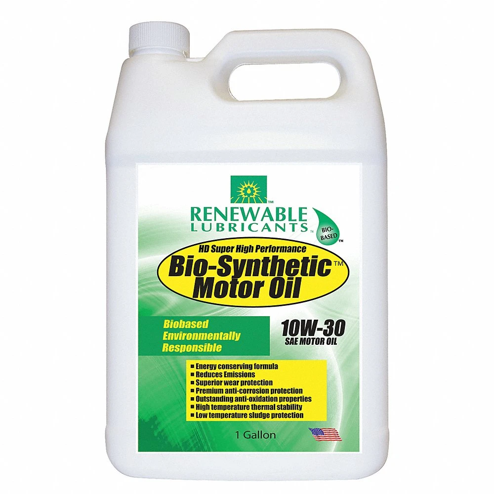 RENEWABLE LUBRICANTS 85173 Engine Oil, 1 gal. Size, Jug, Bio-Synthetic | CD4AXD 4JPR8