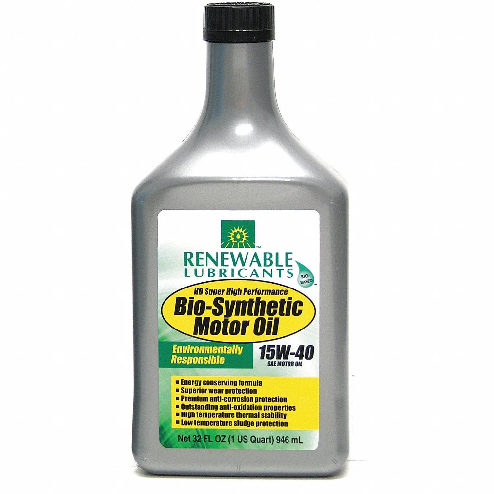 RENEWABLE LUBRICANTS 85351 Engine Oil, 1 qt. Size, Bottle, Bio-Synthetic | CD4AZY 4JPR9