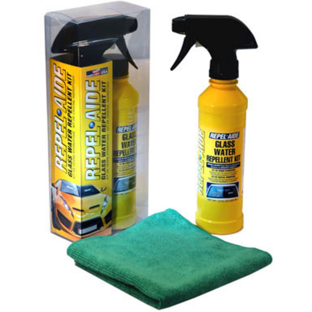 Glass rain Water Repellent, 12 oz, Kit