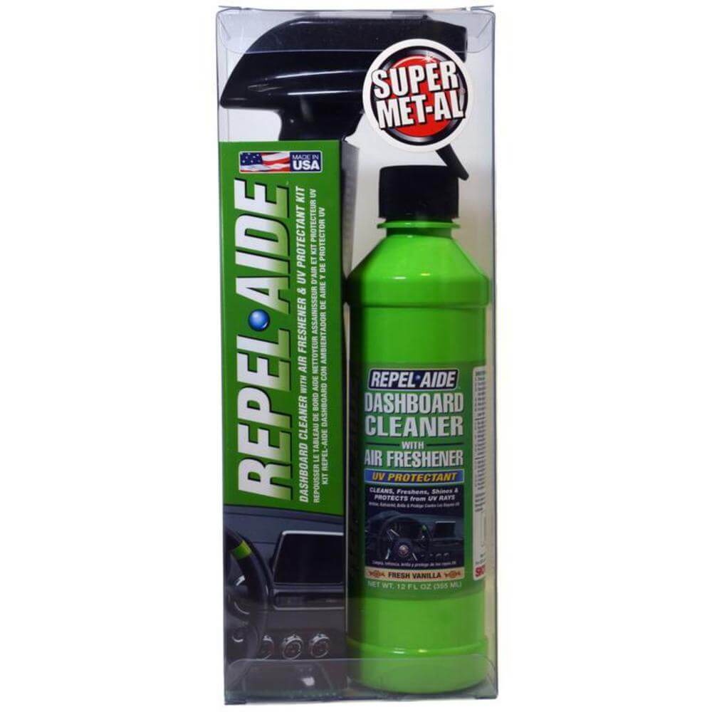 Repel Aide Dashboard Cleaner with UV Protectant and Fresh Scent Fresh Vanilla