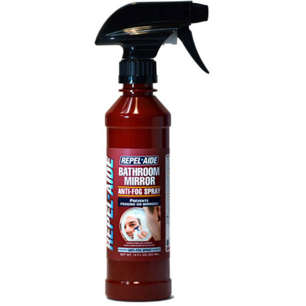 Fog Eliminator For Bathroom Mirror, 12 oz, Kit