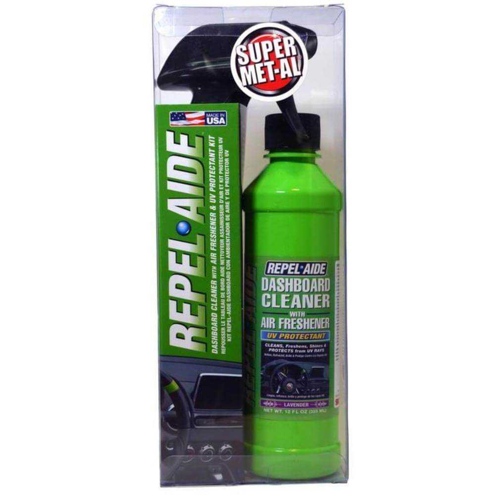 Repel Aide Dashboard Cleaner with UV Protectant and Fresh Scent Lavender