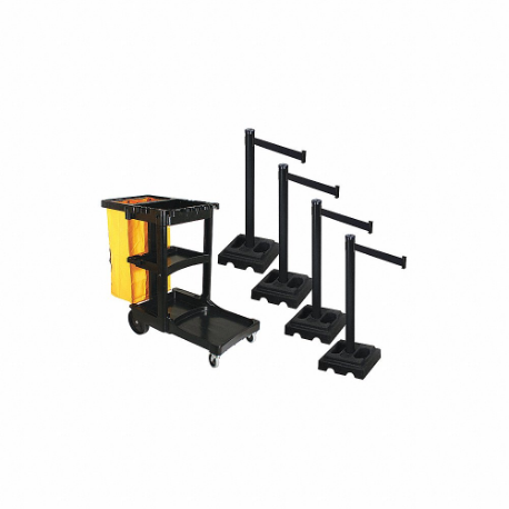 RETRACTA-BELT PSBK302PSB-BK