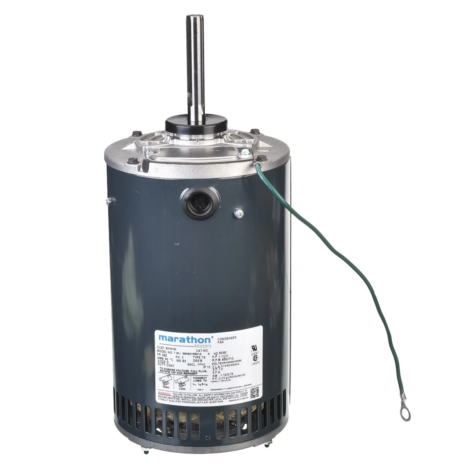 Motor, AC, 1.119 KW, PH3