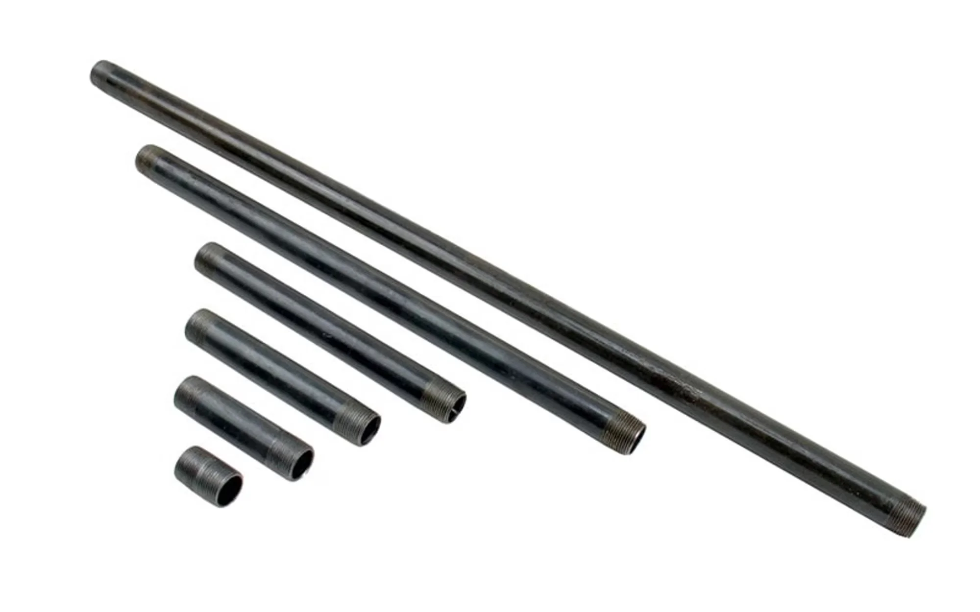 Black Pipe Nipple, 3/4 X 9 Inch Size