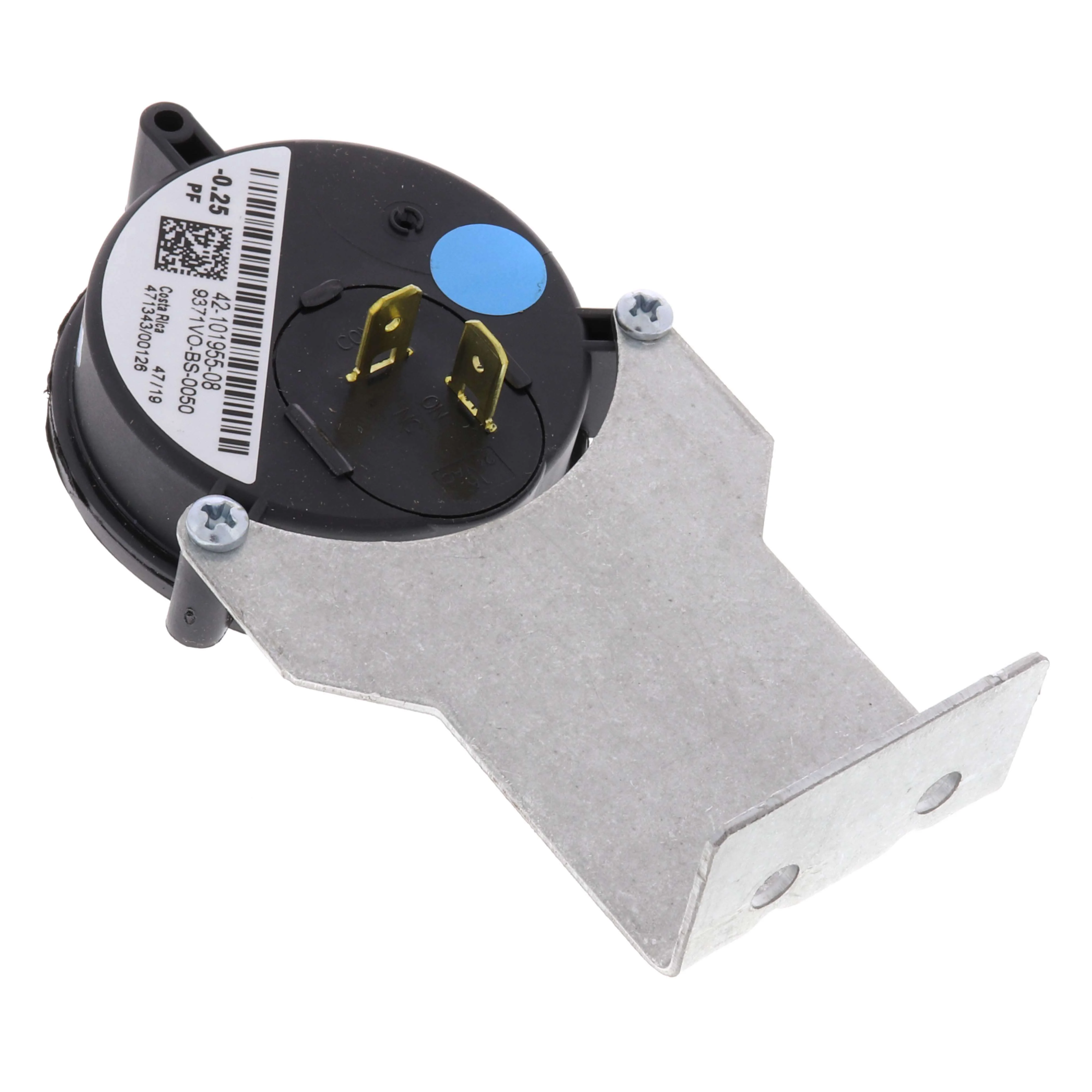 Pressure Switch, SPST, -0.25 Inch WC