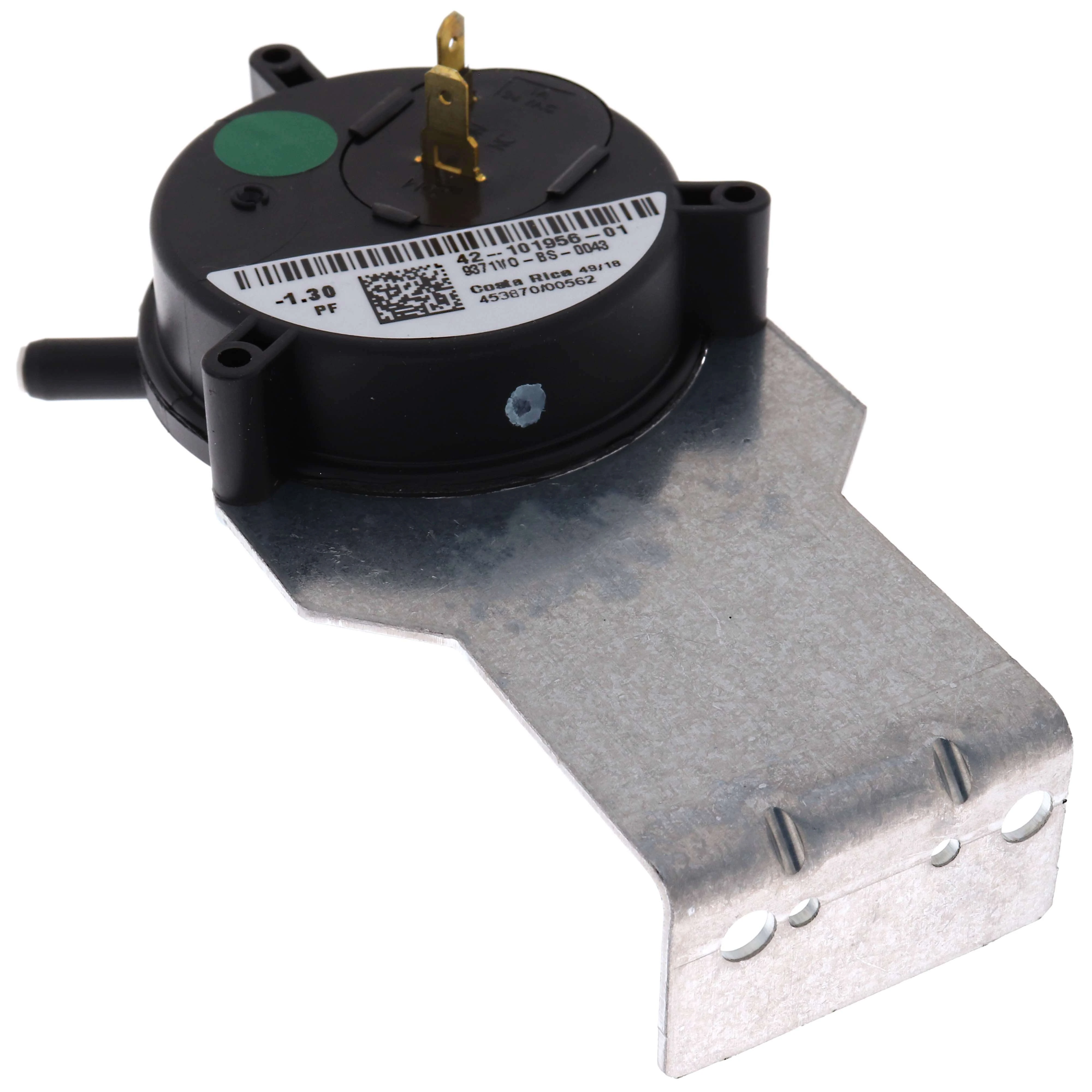RHEEM 42-24196-81 Pressure Switch, 1.30 Inch Widthc, Vent, Universal | CT9AVX 50PM91