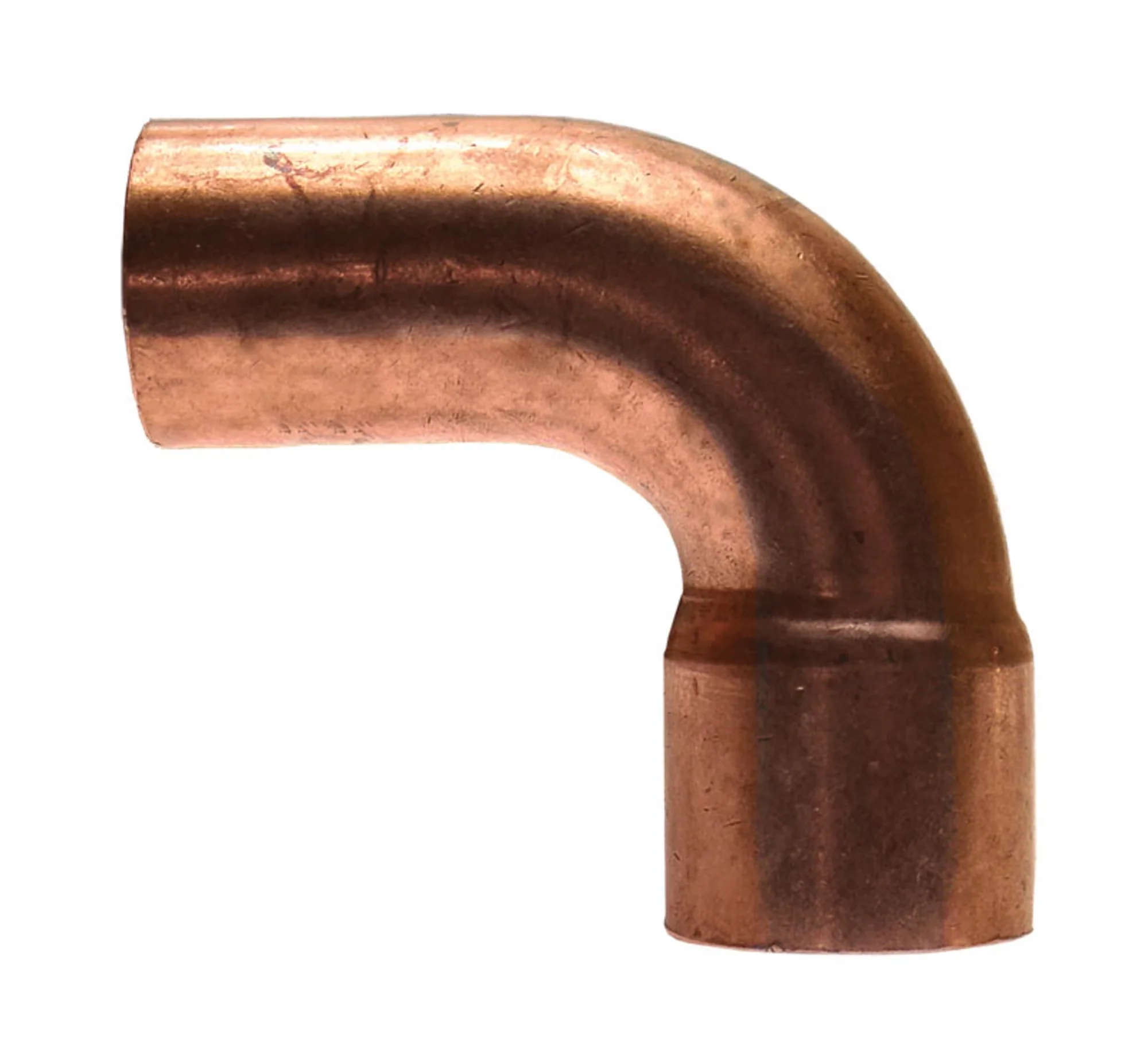 Copper Elbow, 90 Degree, 1/2 X 3/8 Inch