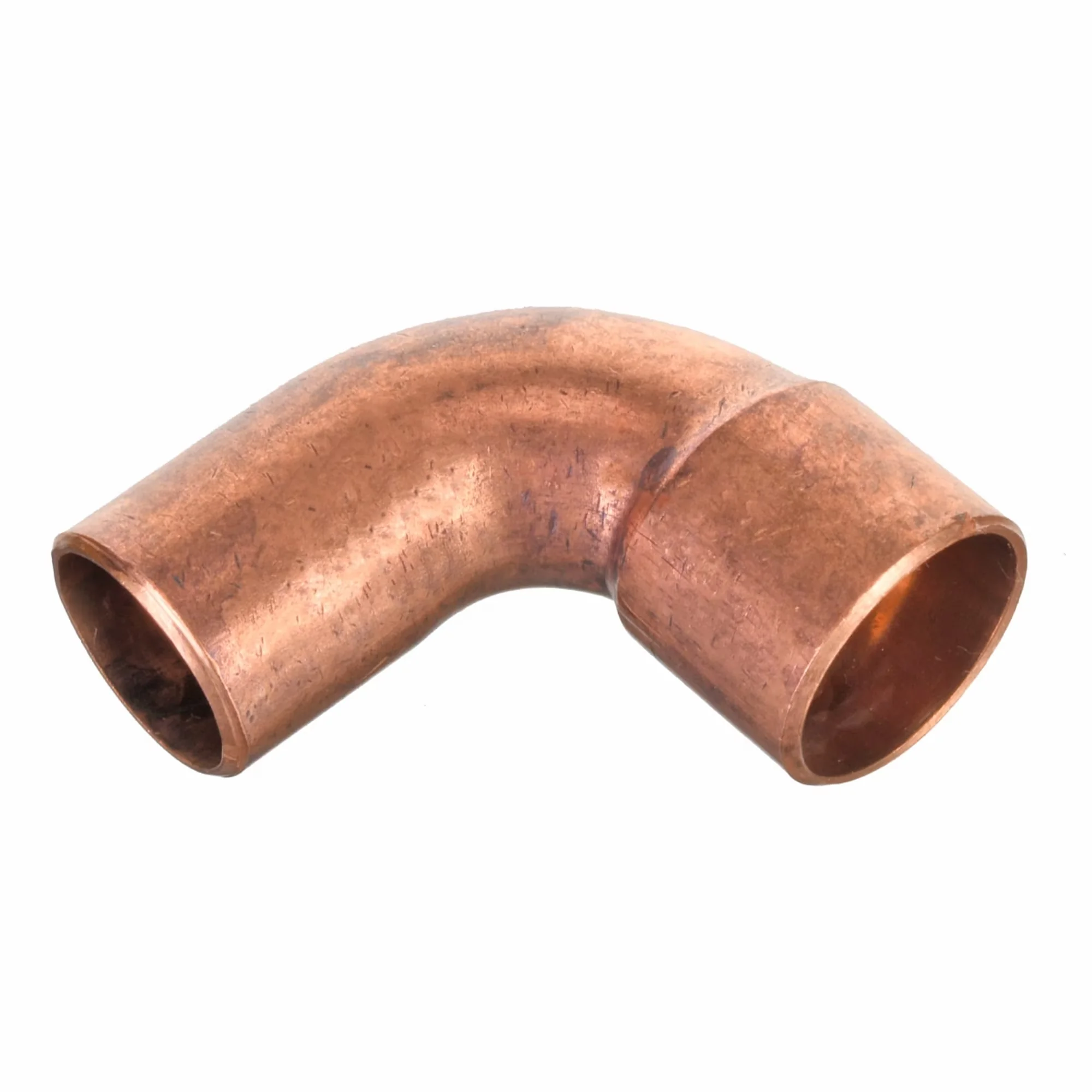 Copper Elbow, 90 Degree, 5/8 X 1/2 Inch