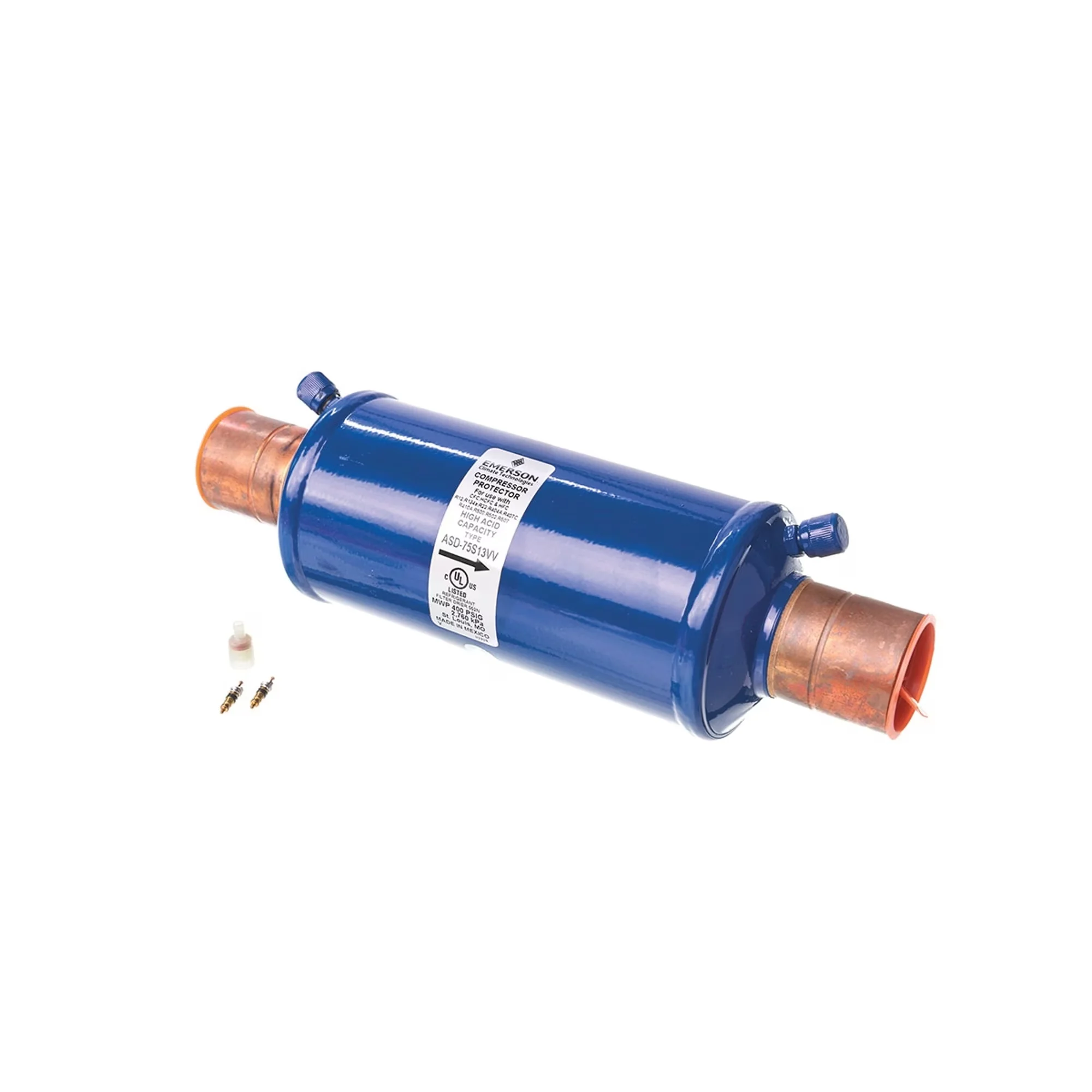 Suction Line Filter Drier, Standard Shell