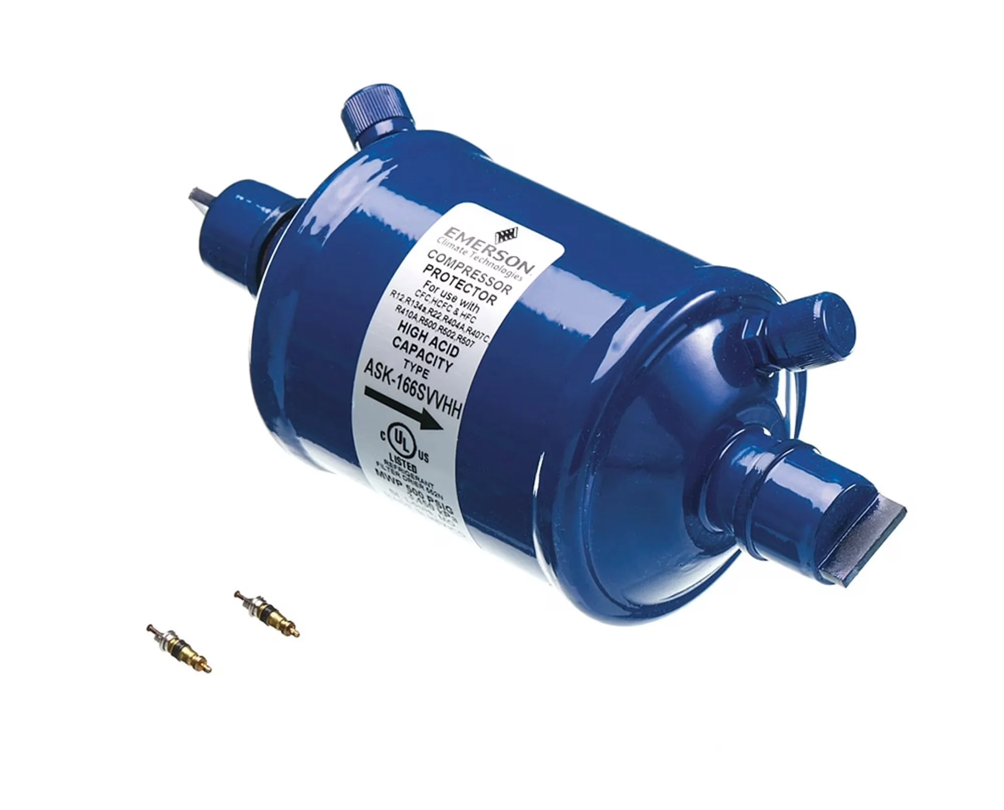 Suction Line Filter Drier, Standard Shell