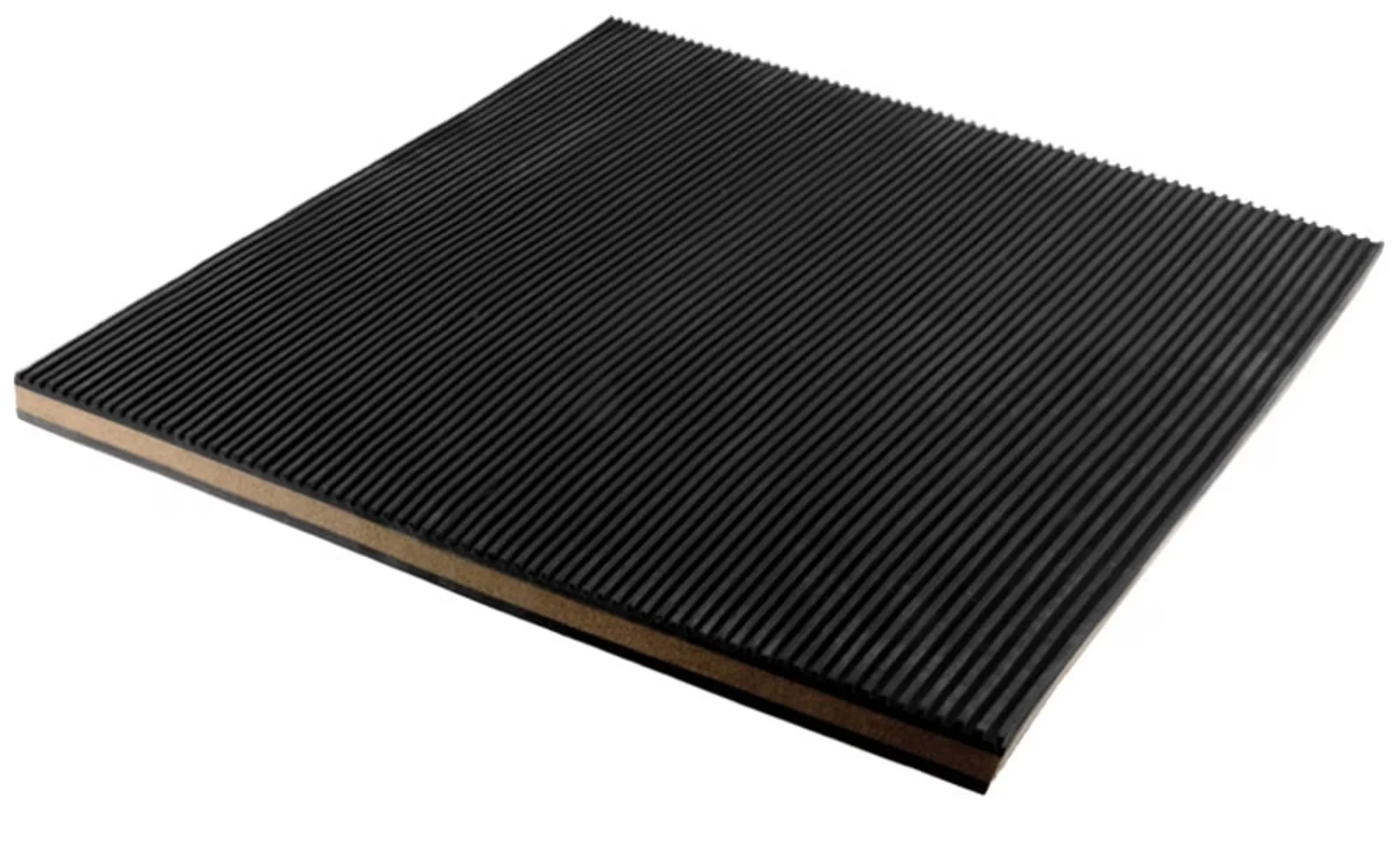 Anti-Vibration Pad, Rubber/Cork, 18 x 18 x 7/8 Inch