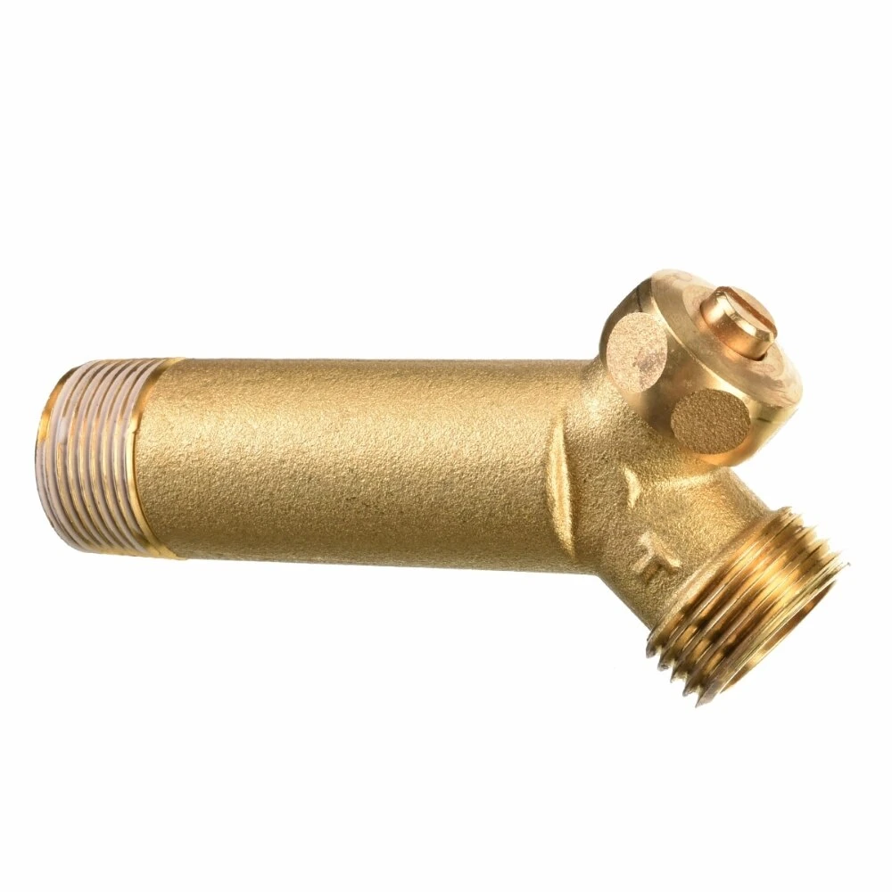 Drain Valve for Water Heater, Screwdriver, Brass, 3 inch Shank