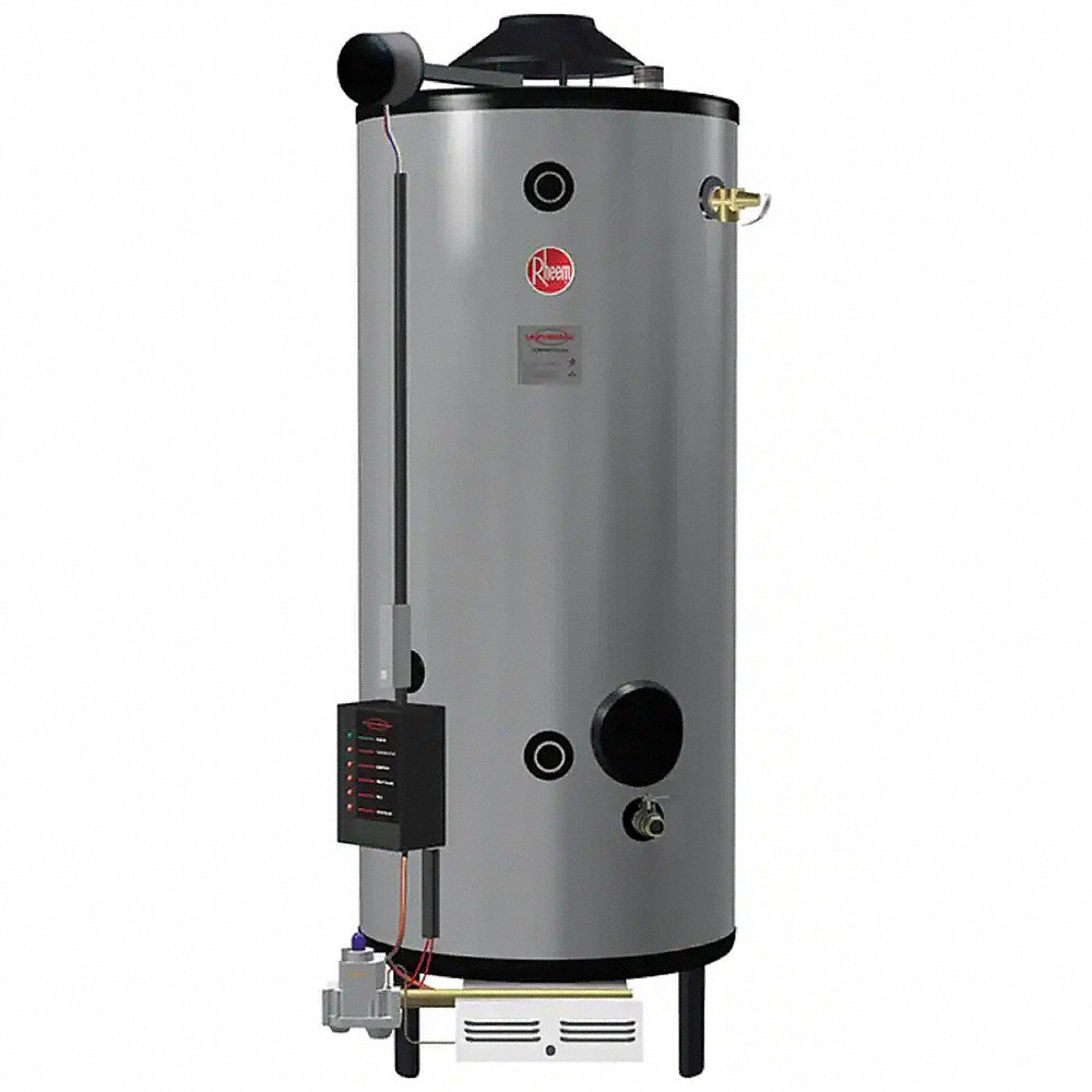 Commercial Gas Water Heater, Natural Gas, 76 gal, 199,900 BTU, 68.81 Inch Ht