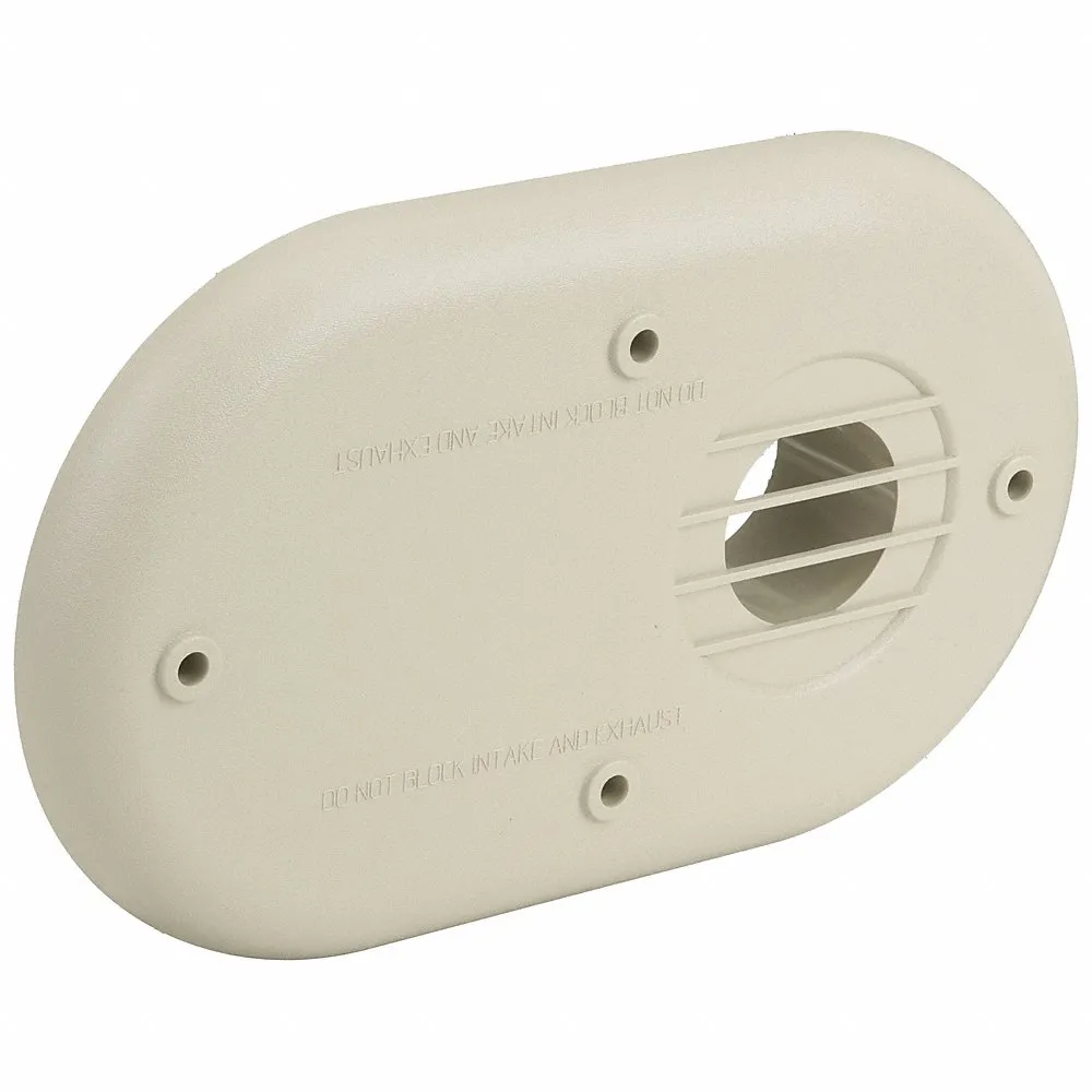 Vent Termination Kit, 2 x 2 Inch Connection Size, Horizontal