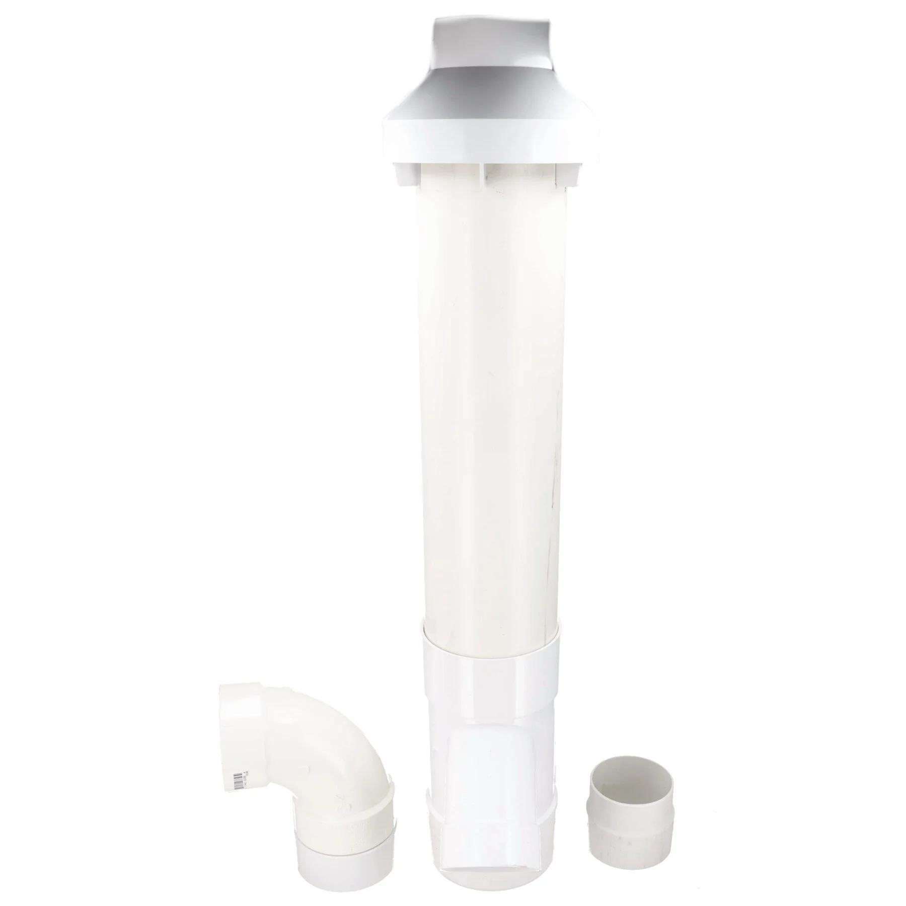 Concentric Vent Kit With Elbow, 4 Inch