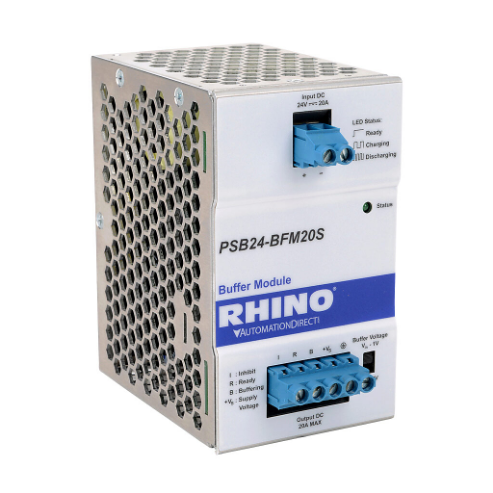 Buffer Module, 1 Input, 24 VDC Nominal Input, 23-28 VDC Output, 20A, Selection Switch