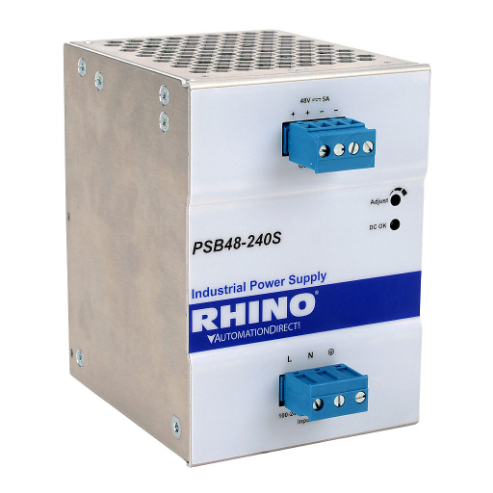Switching Power Supply, 48 VDC At 5A/240W, 120/240 VAC Or 120-375 VDC Nominal Input