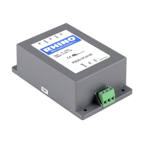 DC To DC Converter, 18-75 VDC Input, 5.1 VDC Output, 12A, 60W, Plastic Housing
