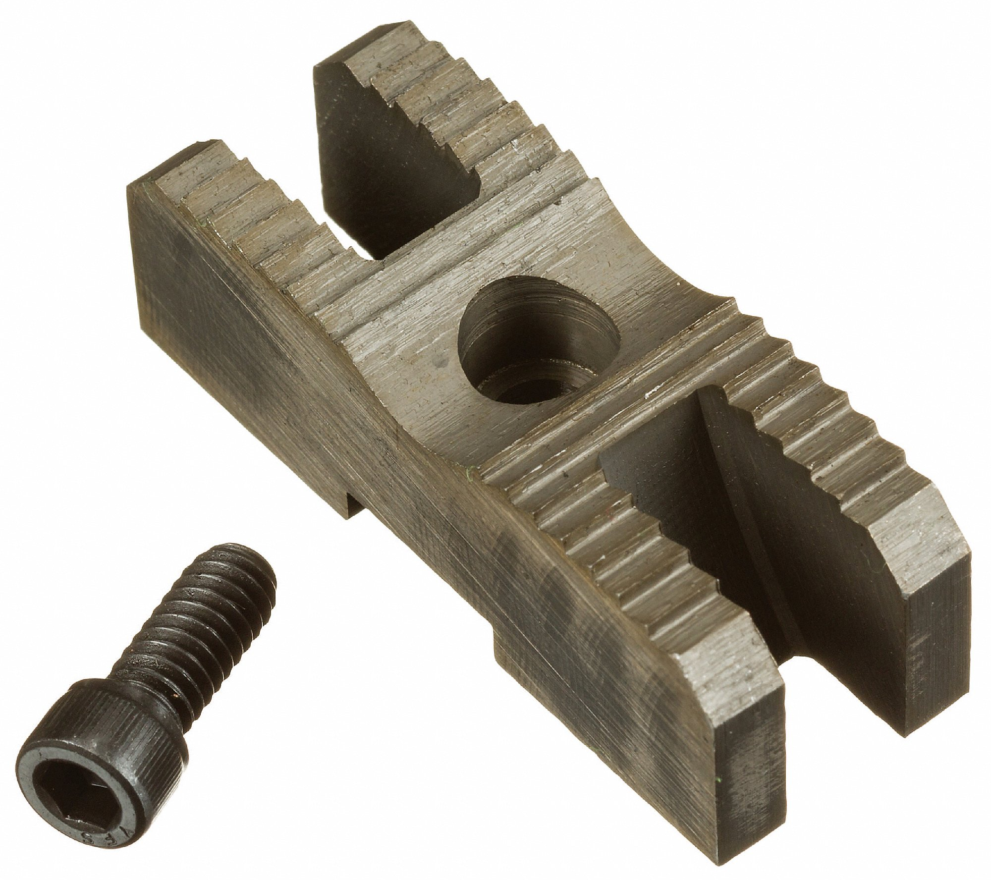 RIDGID 32550 Jaw, W/Screw C14, Serrated Jaw Texture, Steel | CT9BDD 60XN05