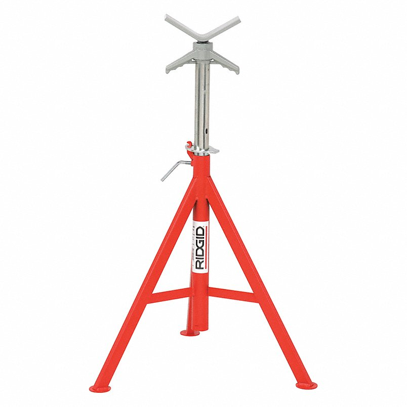 Ridgid 56662 | VJ-99 | 4CX07 | V-Head Pipe Stand, 1/8 To 12 Inch