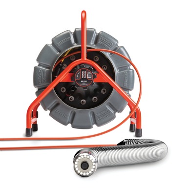 RIDGID 63633 Mini Camera Reel, 200 ft. Max. Cable, 1.5 To 8 Inch Pipe Capacity | CM9BKF