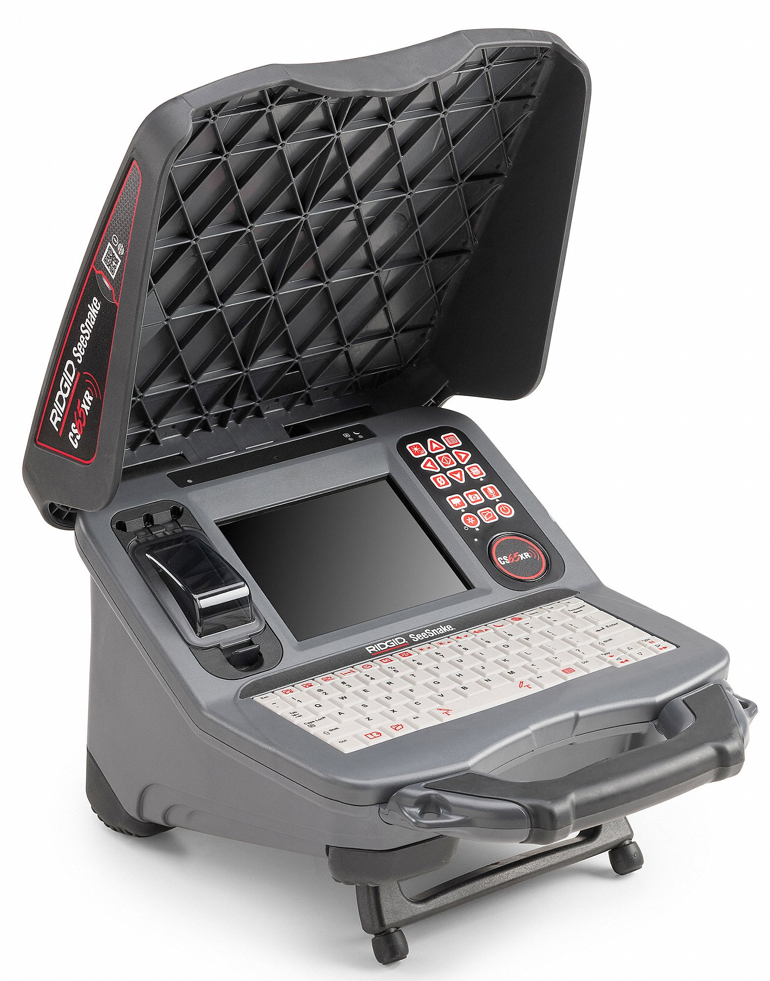 RIDGID CS65XR Pipe Inspection Monitor, SeeSnake CS65XR, 0 Batteries, LCD, Bluetooth/Wifi, 1024 x 768 | CT9PNE 61UM31