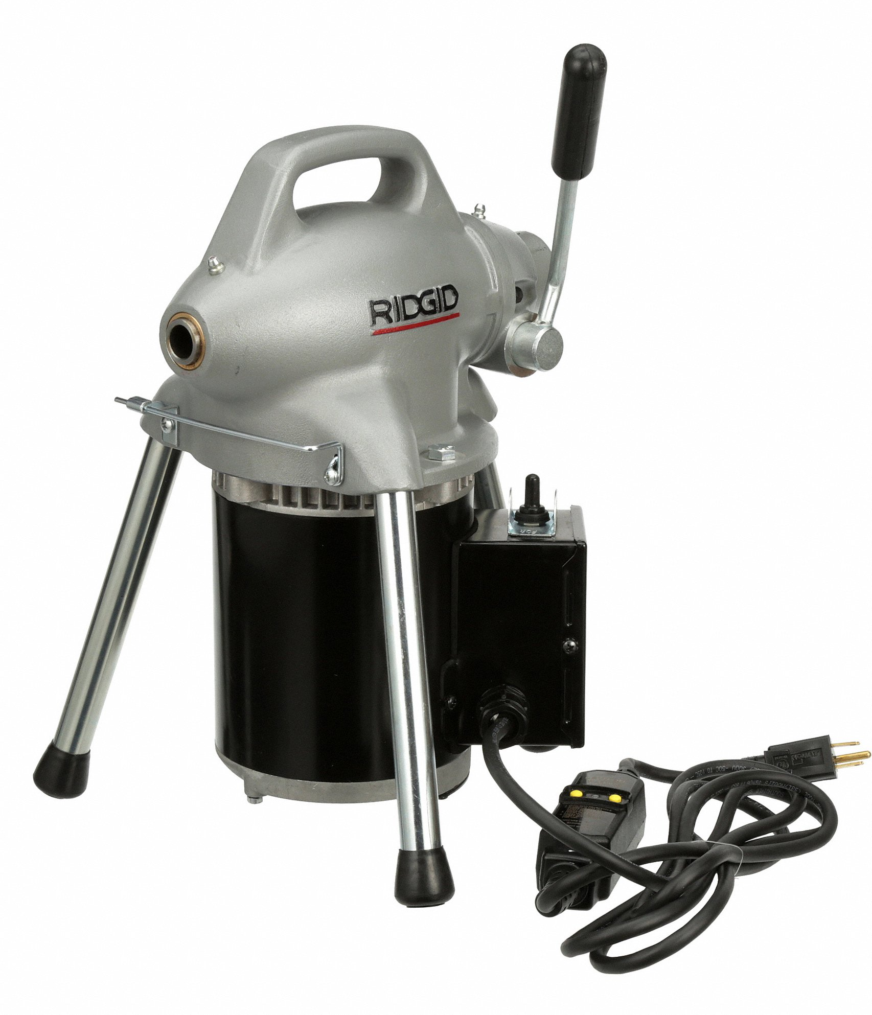 100 ft Corded Drain Cleaning Machine, 115V AC