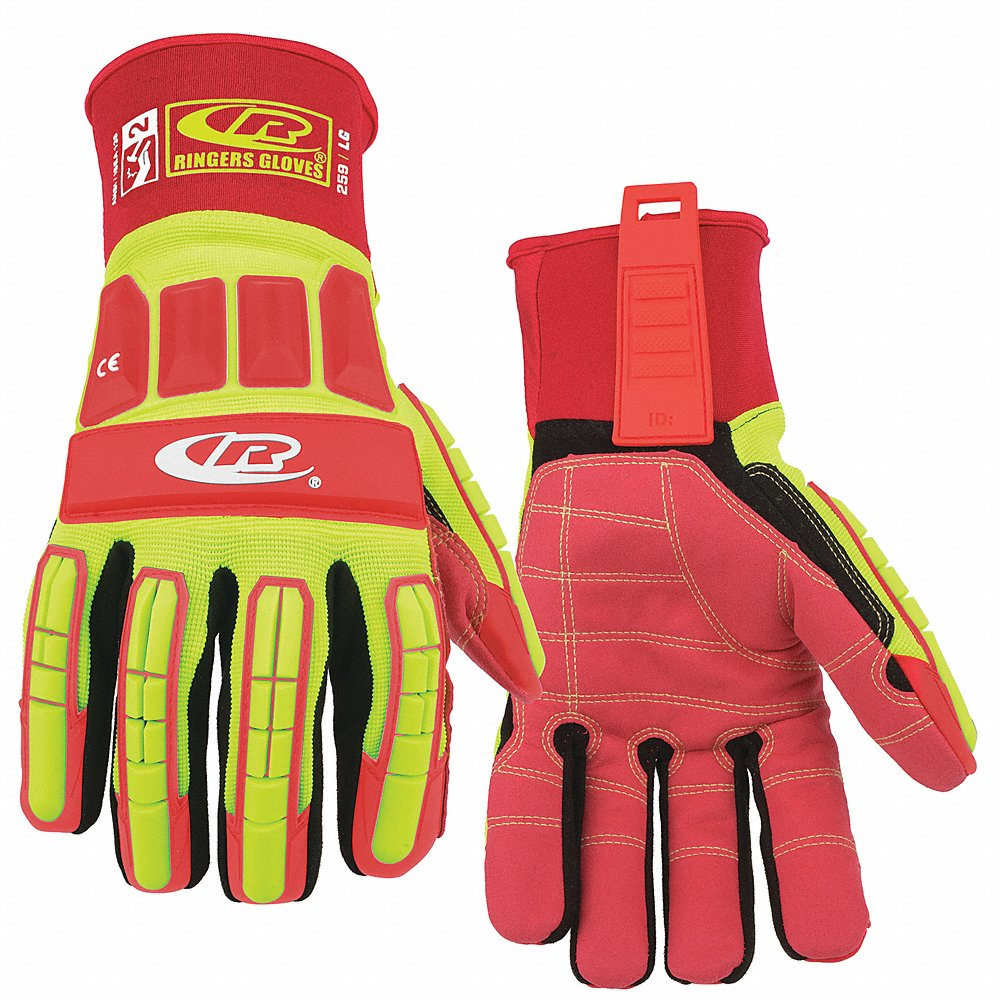 RINGERS GLOVES 259 Mechanics Gloves, 2Xl Size Riggers, 1 Pair | CH6JEY 54ZV81