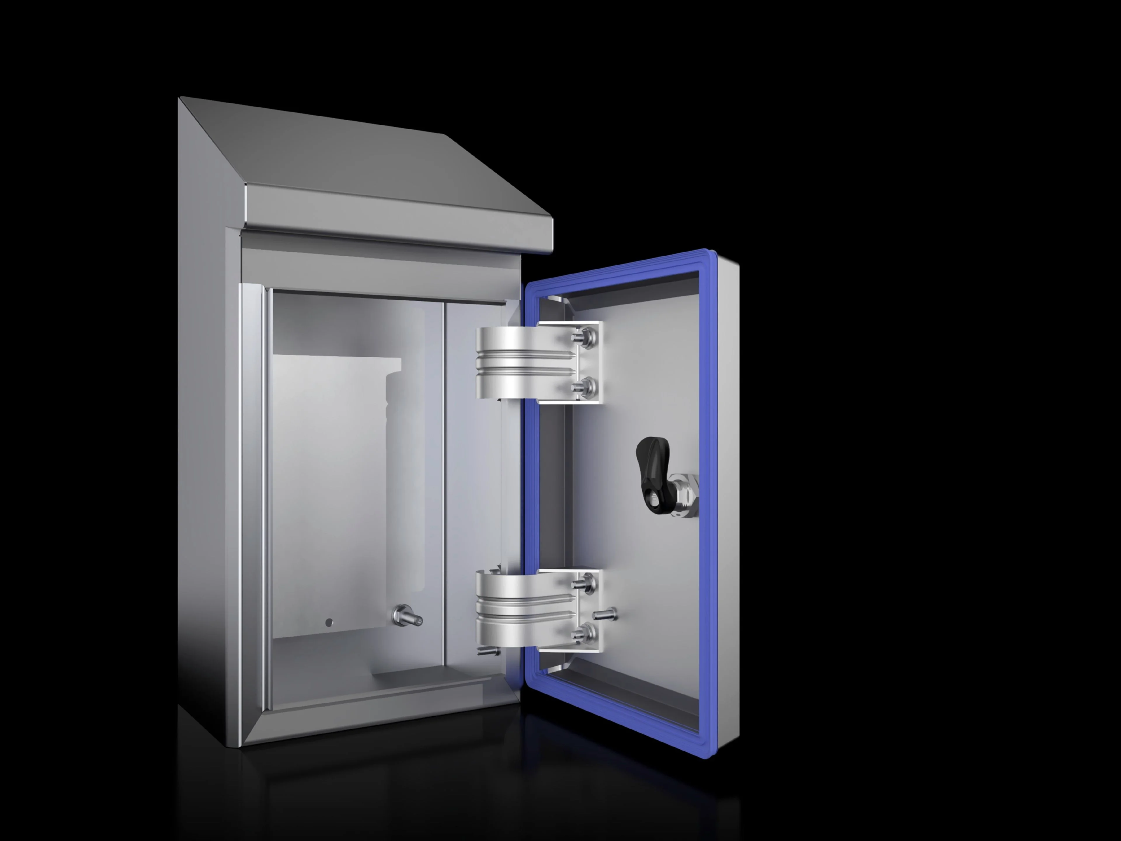 RITTAL 1302600 Compact Enclosure Hinged 14 Inch Height x 9 Inch Weight | AG3DRP 32WZ33