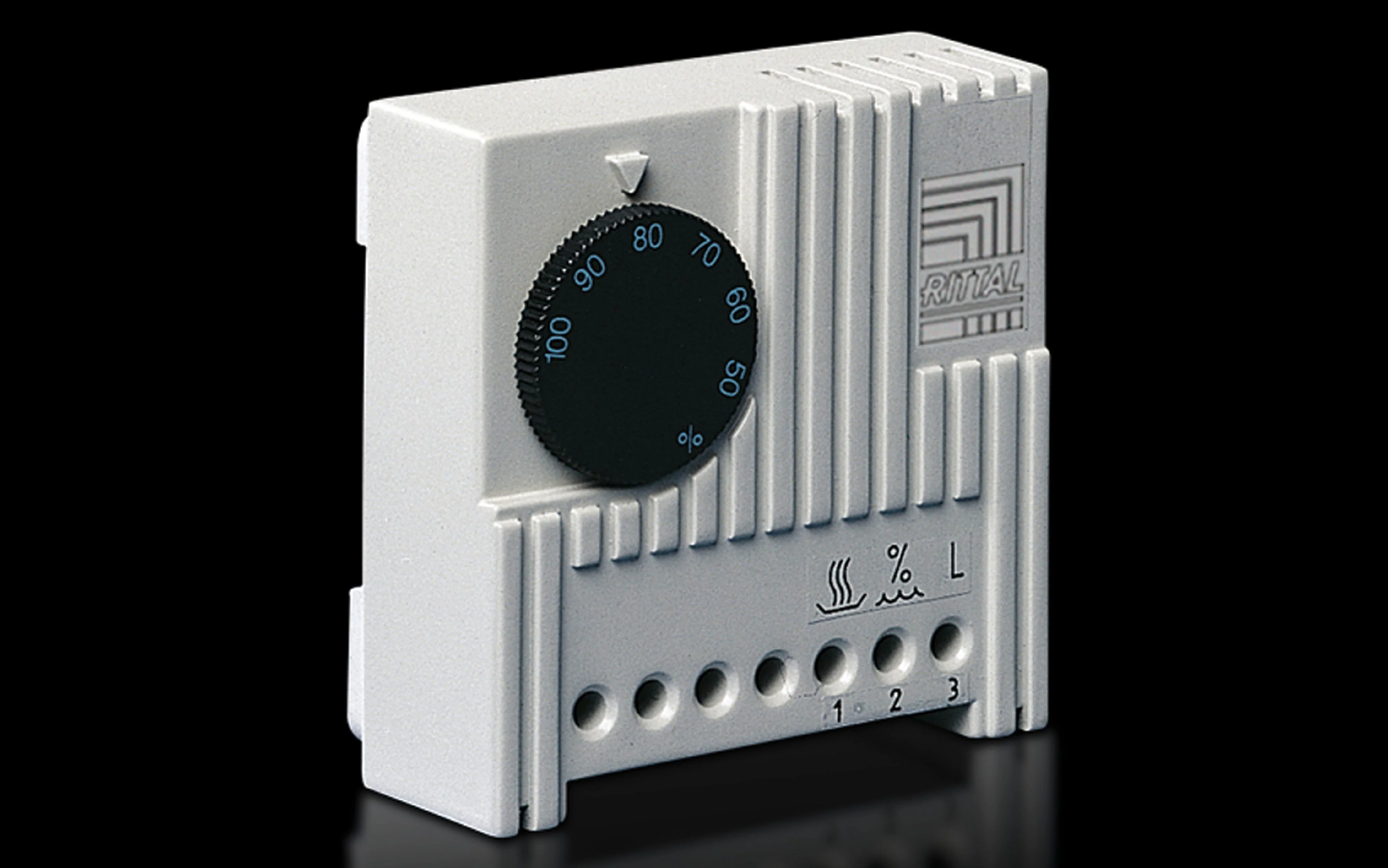 Hygrostat, Rail Mount, 24-250 V, 24 To 48 Vdc, Humidifier Control Compatible