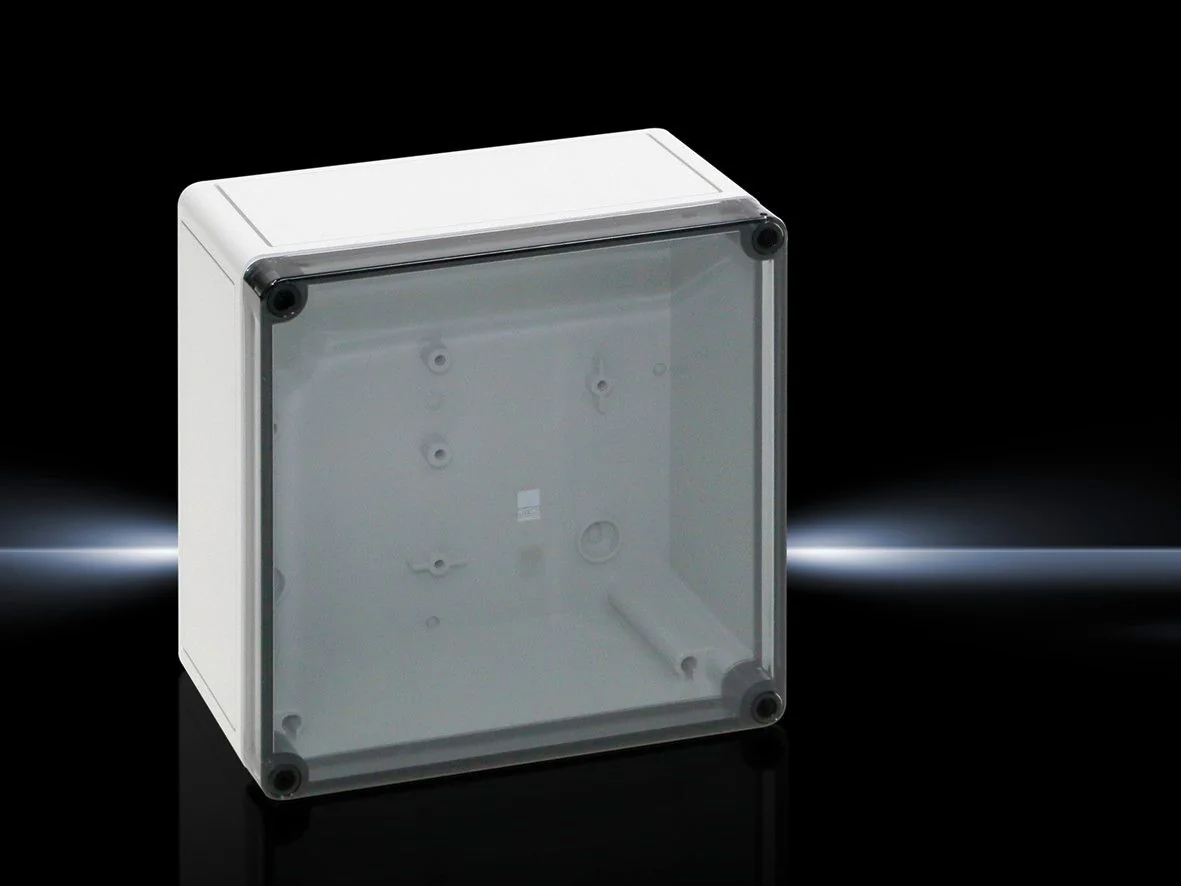 RITTAL 9517100 Polycarbonate Screw Cover J-box 7.2 Inch Height x 7 Inch Width | AG3DKG 32XA34