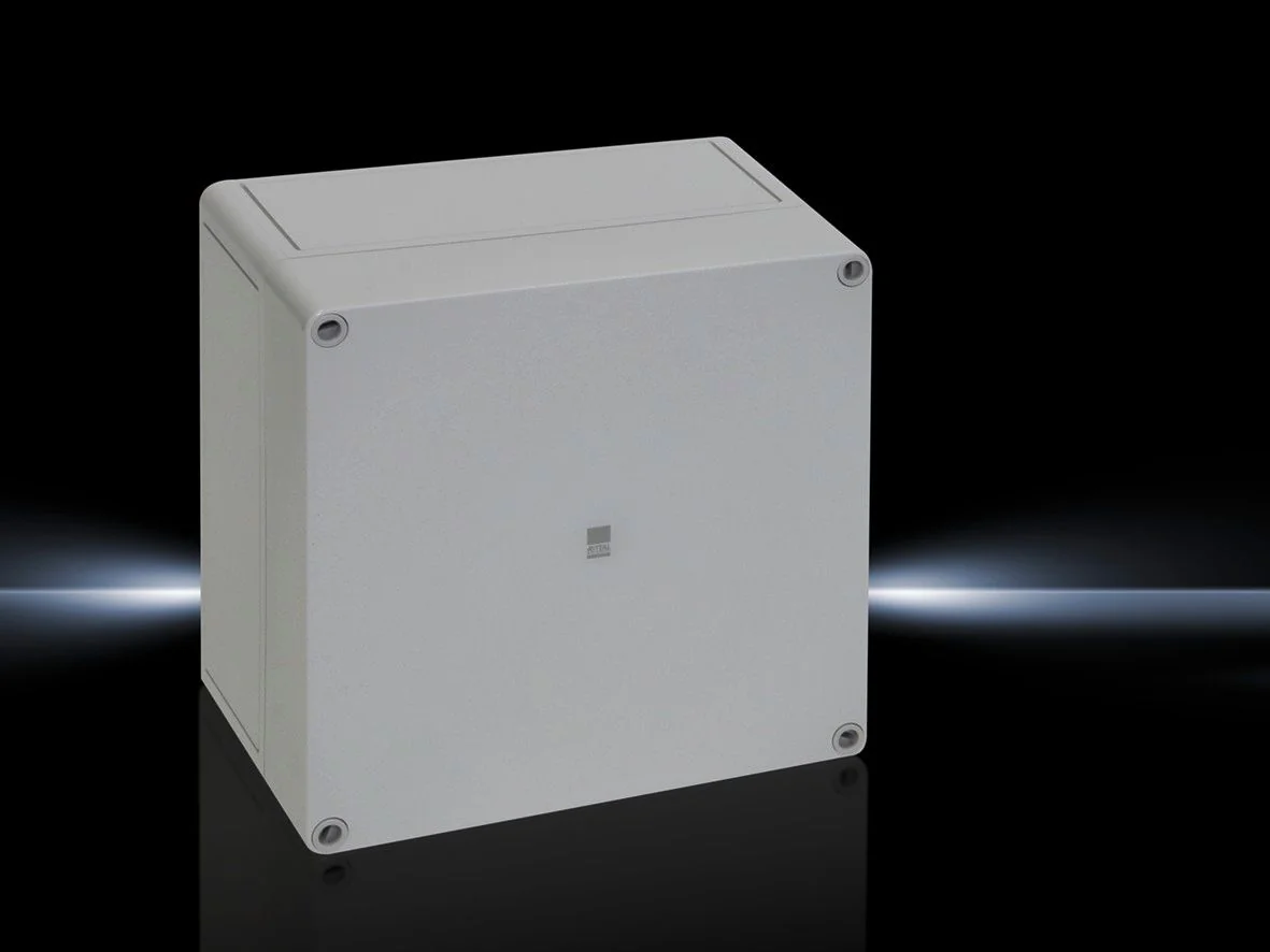 RITTAL 9518000 Polycarbonate Screw Cover J-box 7.2 Inch Height x 7.4 Inch Width | AG3DUT 32XA29