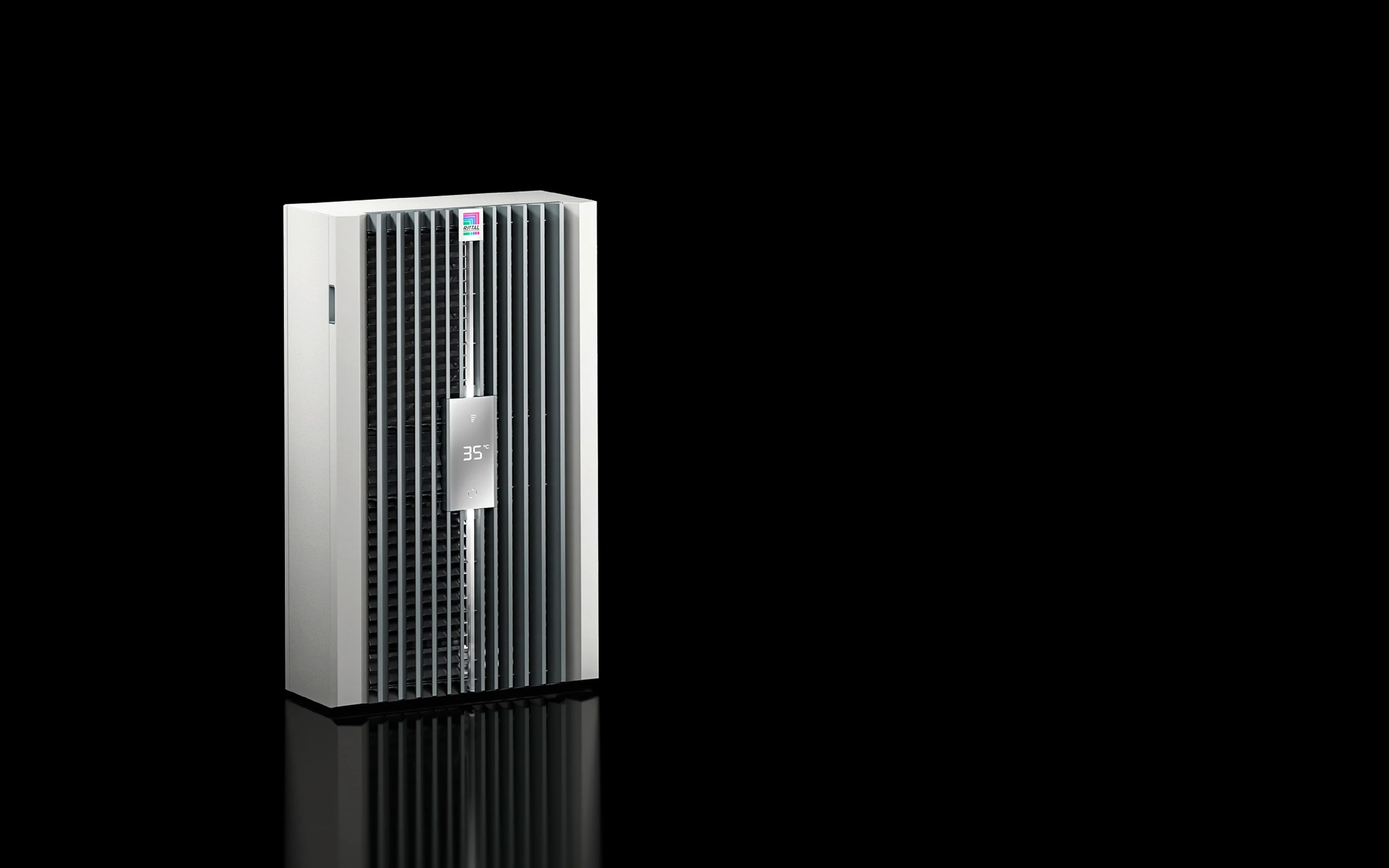 Cooling Unit, Wall-Mounted, 1774 Btu/H 110-240 V, 1, 50-60 Hz, Carbon Steel, 300 X 570 X 199 Mm