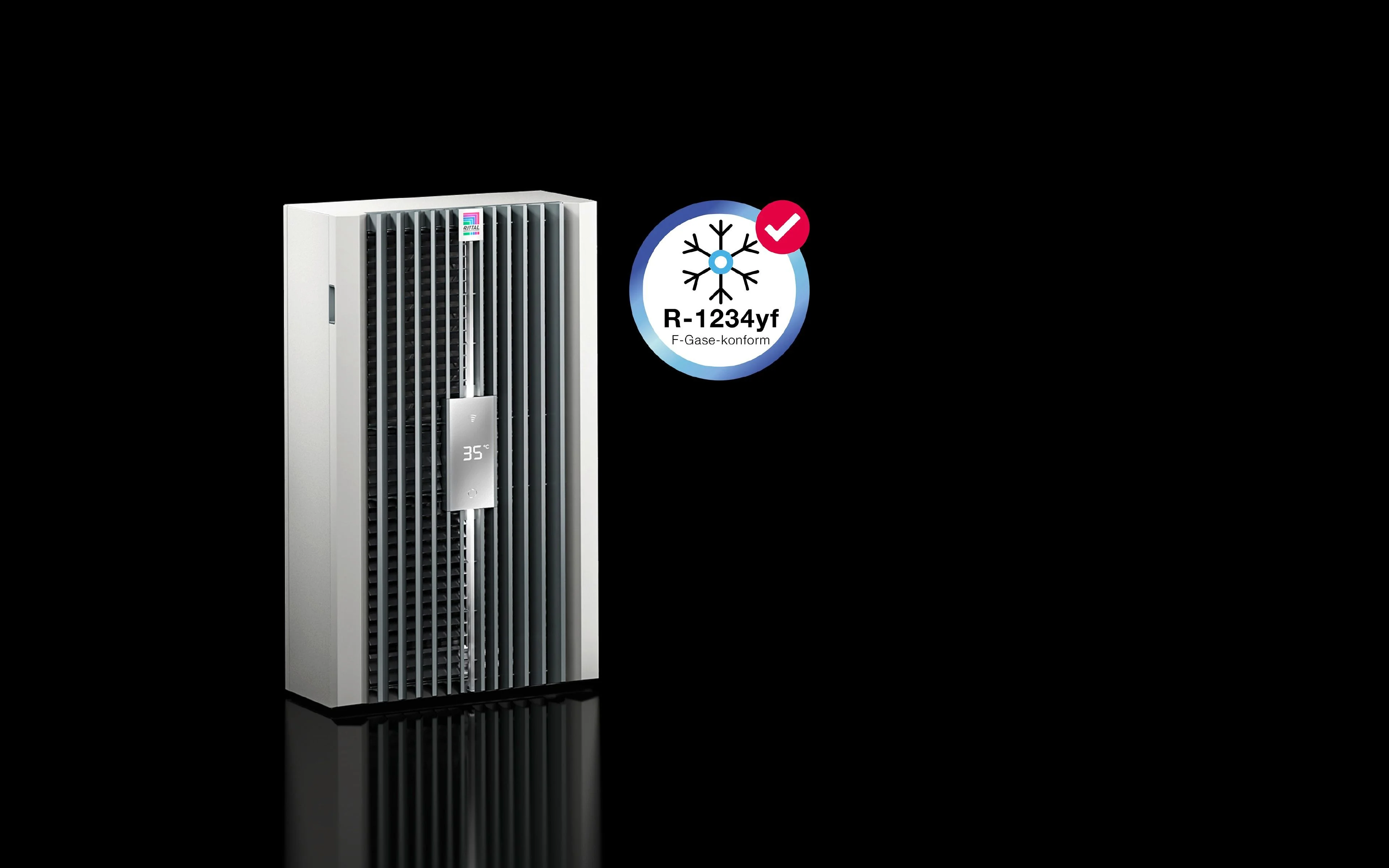 Cooling Unit, Wall Mounted, 0.5 Kw, 110-240 V, 1, 50-60 Hz, Carbon Steel, Hxwxd 570 X 300 X 199 Mm
