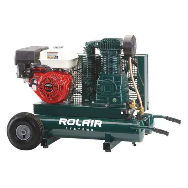 Portable Gas Air Compressor, 9 gal, 9.0HP