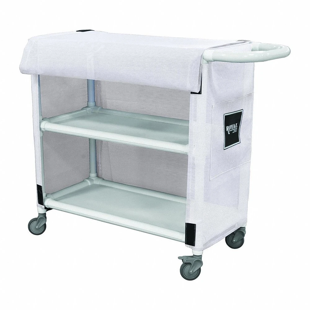 PVC Linen Cart, 600 lb Capacity, 32 Inch Length