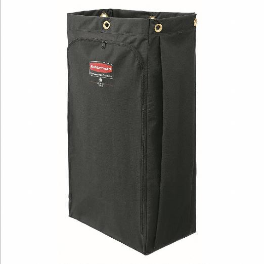 Replacement Bag, 30 gal Bag Capacity, 33 Inch Height, 10 1/2 Inch Width, Black