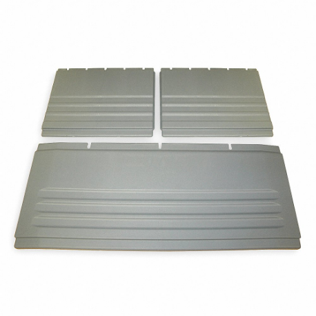RUBBERMAID FG4093L1GRAY Back/Side Panels | CT9FGL 1AGX1