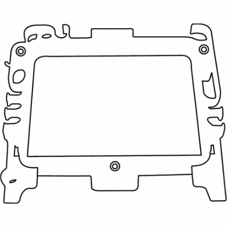 RUBBERMAID FG6173M8BLUE Top Shelf Janitor Cart Trolley | CP2EYQ 33PX42