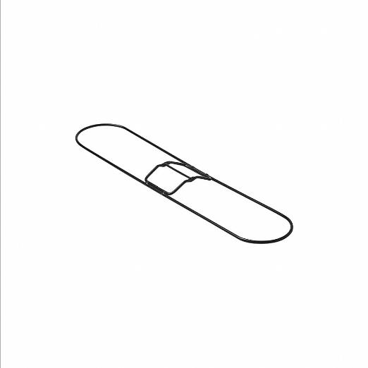 Dust Mop Frame, Snap On Connection, 24 Inch Width, 5 Inch Depth, Snap On