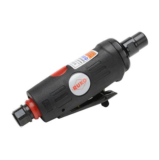 Compact Pneumatic Grinder, 25000 rpm, Adjustable Governor, Rear Exhaust