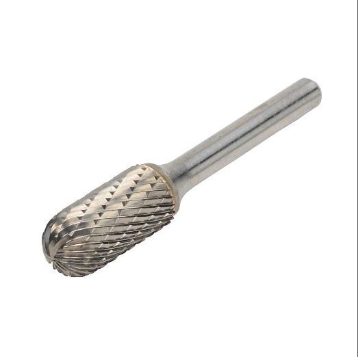 RUKO 116416 Rotary Burr, Radius, 1/2 Inch Burr Dia., 1 Inch Burr Length, Tungsten Carbide | CV7DXL