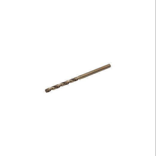 RUKO 215035 Jobber-Length Drill Bit, 3.5mm, Split Point, 5 Perc. Cobalt High-Speed Steel, Pack Of 10 | CV7HPZ