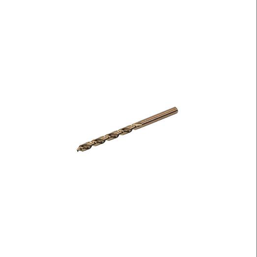 RUKO 215803 Jobber-Length Drill Bit, 3/32 Inch Size, Split Point, 5 Perc. Cobalt Hss, Pack Of 10 | CV7HRA